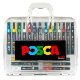 POSCA|Conjunto de Canetas de Feltro POSCA Multicolor (6 Unidades)