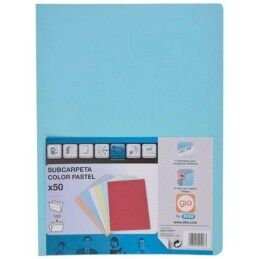 Exacompta|Conjunto de subpastas Exacompta Forever Laranja A4 Janela transparente 100 Peças