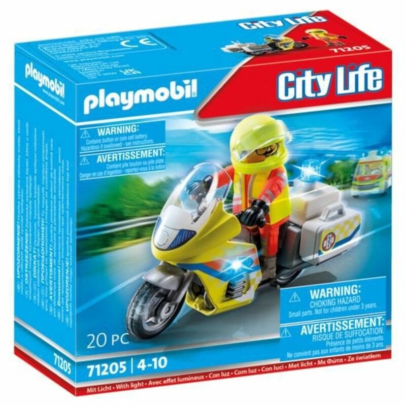 Playmobil|Playset de Veículos Playmobil 71205 Motocicleta 20 Peças Playmobil|Playset de Veículos Playmobil 71205 Motocicleta 20 Peças