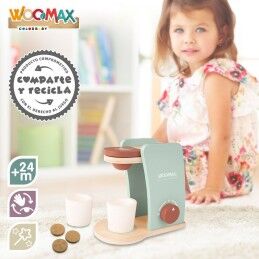 Woomax|Cafeteira de brincar Woomax 6 Peças (6 Unidades)
