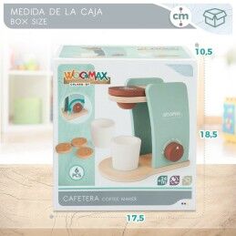 Woomax|Cafeteira de brincar Woomax 6 Peças (6 Unidades)