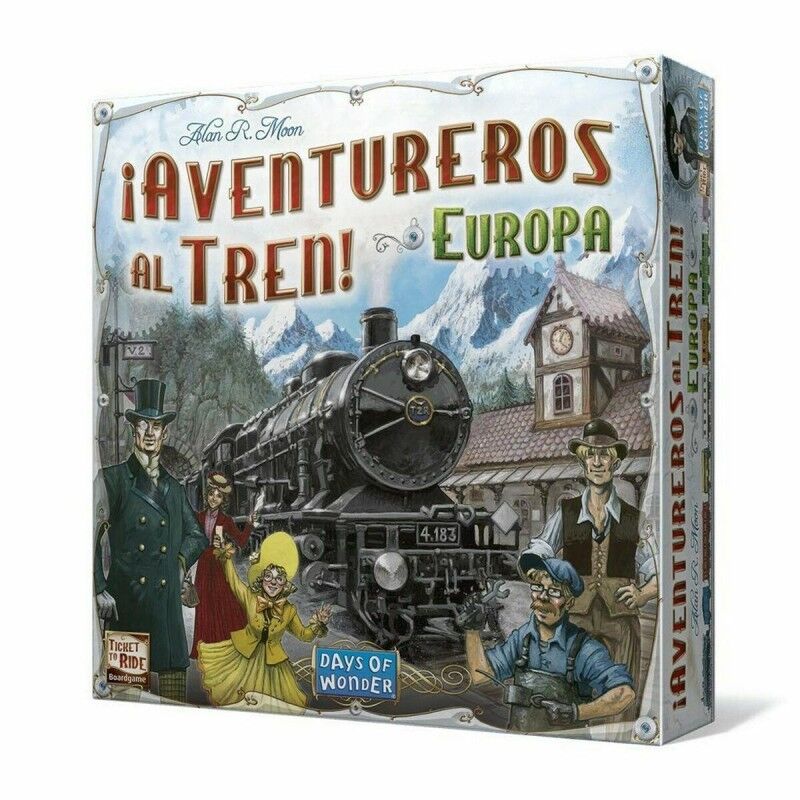 Asmodee|Jogo de Mesa ¡Aventureros al Tren! Europa Asmodee (ES) Asmodee|Jogo de Mesa ¡Aventureros al Tren! Europa Asmodee (ES)