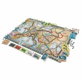 Asmodee|Jogo de Mesa ¡Aventureros al Tren! Europa Asmodee (ES)
