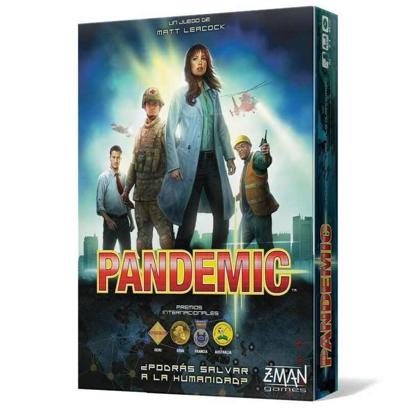 Asmodee|Jogo de Mesa Pandemic Asmodee ZM7101ES (ES) Asmodee|Jogo de Mesa Pandemic Asmodee ZM7101ES (ES)