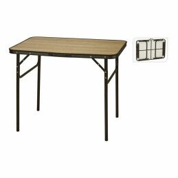 Lifetime|Mesa Dobrável Lifetime Castanho Preto 90 x 60 x 70 cm