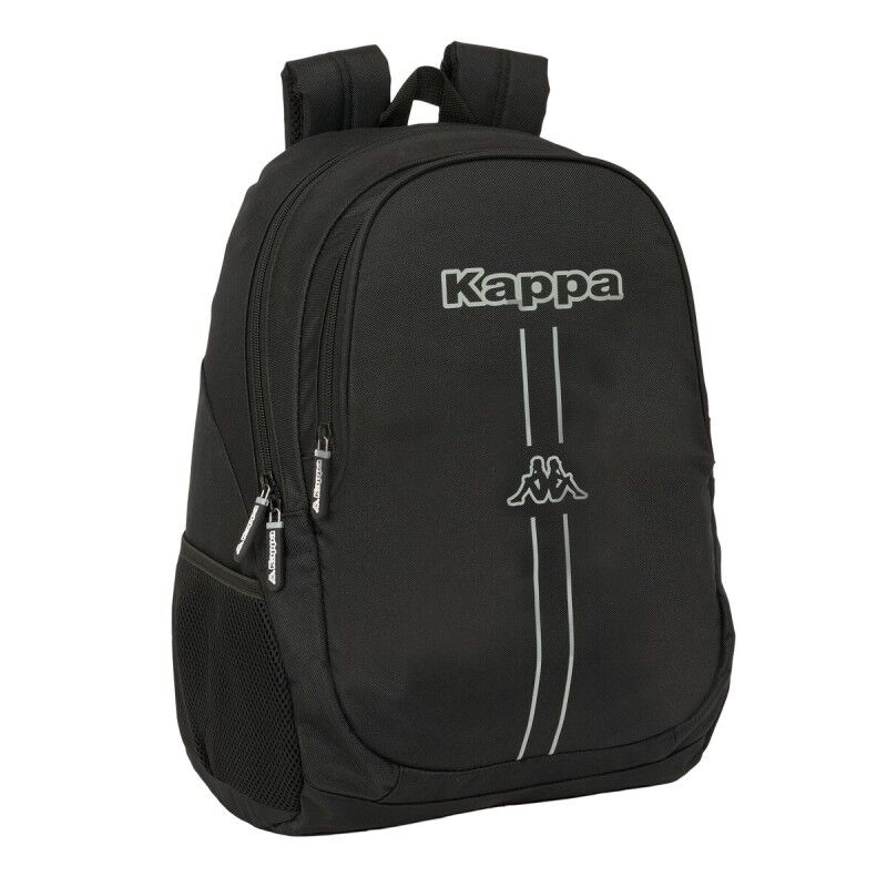 Kappa|Mochila Escolar Kappa Dark Preto 32 x 44 x 16 cm Kappa|Mochila Escolar Kappa Dark Preto 32 x 44 x 16 cm
