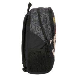 The Avengers|Mochila Escolar The Avengers Vendetta Preto 32 x 44 x 16 cm