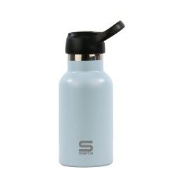 Safta|Garrafa Térmica Safta Cielo empolvado Azul Claro Silicone Aço inoxidável