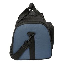 BlackFit8|Saco de Desporto BlackFit8 California Azul Preto 55 x 26 x 27 cm
