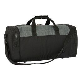 BlackFit8|Saco de Desporto BlackFit8 Old school Preto Cinzento 55 x 26 x 27 cm