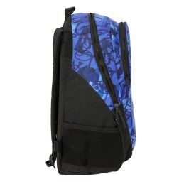 El Niño|Mochila Escolar El Niño Roller Azul Preto 32 x 44 x 16 cm