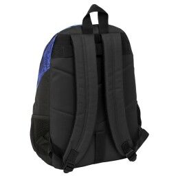 El Niño|Mochila Escolar El Niño Roller Azul Preto 32 x 44 x 16 cm