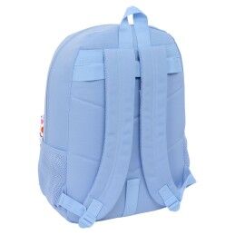 Smiley|Mochila Escolar Smiley Joyful Azul Multicolor 30 x 46 x 14 cm