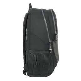Real Madrid C.F.|Mochila Escolar Real Madrid C.F. Cinzento 32 x 44 x 16 cm