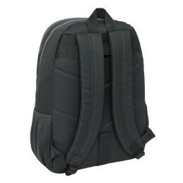 Real Madrid C.F.|Mochila Escolar Real Madrid C.F. Cinzento 32 x 44 x 16 cm
