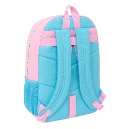 Benetton|Mochila Escolar Benetton Unique Cor de Rosa Turquesa 30 x 46 x 14 cm