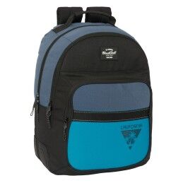Naruto|Mochila Escolar com Rodas Naruto Azul 42 x 31 x 13,5 cm