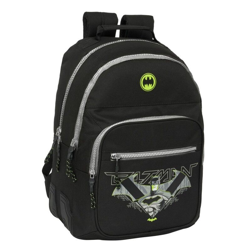 Batman|Mochila Escolar Batman Game over Preto 32 x 42 x 15 cm Batman|Mochila Escolar Batman Game over Preto 32 x 42 x 15 cm