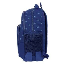 Harry Potter|Mochila Escolar Harry Potter Captain Azul Marinho 32 x 42 x 15 cm
