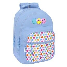 BlackFit8|Mochila Escolar com Rodas Evolution BlackFit8 M860A Cor de Rosa (32 x 42 x 15 cm)