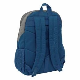 Munich|Mochila Escolar Munich Street Azul Cinzento 32 x 44 x 16 cm