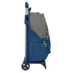 Munich|Mochila Escolar com Rodas Munich Street Azul Cinzento 32 x 44 x 16 cm