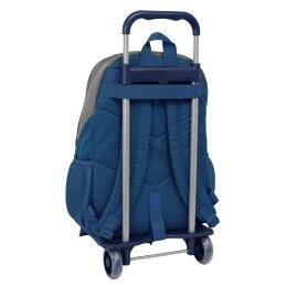 Munich|Mochila Escolar com Rodas Munich Street Azul Cinzento 32 x 44 x 16 cm