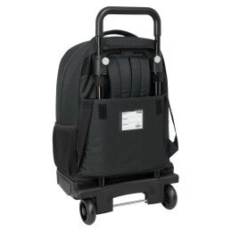 Munich|Mochila Escolar com Rodas Munich Topo Preto 33 x 45 x 22 cm