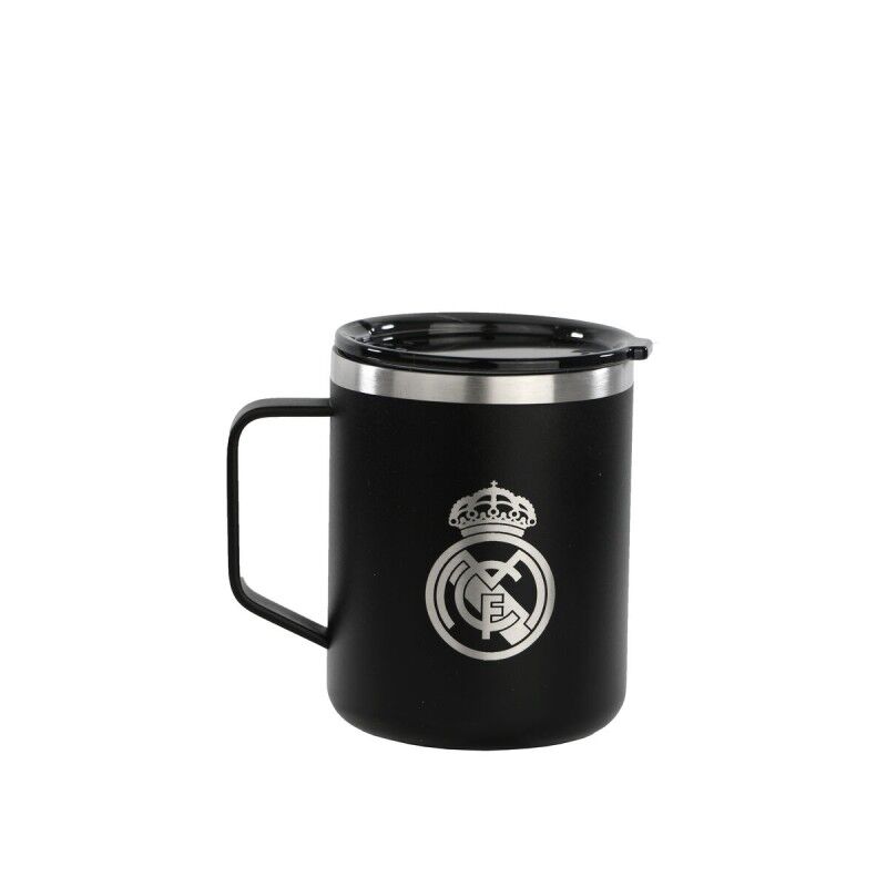 Real Madrid C.F.|Caneca Térmica com Tampa Real Madrid C.F. Azul Marinho Aço inoxidável Real Madrid C.F.|Caneca Térmica com Tampa Real Madrid C.F. Azul Marinho Aço inoxidável