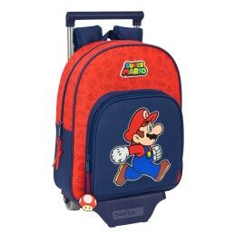 BlackFit8|Mochila Escolar com Rodas Evolution BlackFit8 Oxford Azul escuro (32 x 42 x 15 cm)