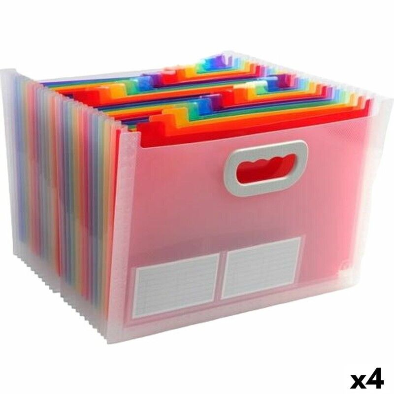 Exacompta|Pasta Classificadora Exacompta Transparente A4 (4 Unidades) Exacompta|Pasta Classificadora Exacompta Transparente A4 (4 Unidades)