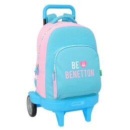 Mickey Mouse Clubhouse|Mochila Escolar com Rodas Mickey Mouse Clubhouse Only one Azul Marinho 33 x 42 x 14 cm