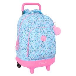 Moos|Mochila Escolar Moos Flores Multicolor 32 x 42 x 15 cm
