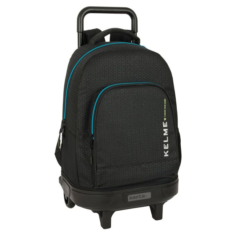 Kelme|Mochila Escolar com Rodas Kelme Iron Preto 33 x 45 x 22 cm Kelme|Mochila Escolar com Rodas Kelme Iron Preto 33 x 45 x 22 cm