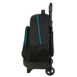Kelme|Mochila Escolar com Rodas Kelme Iron Preto 33 x 45 x 22 cm