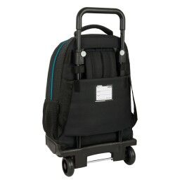 Kelme|Mochila Escolar com Rodas Kelme Iron Preto 33 x 45 x 22 cm