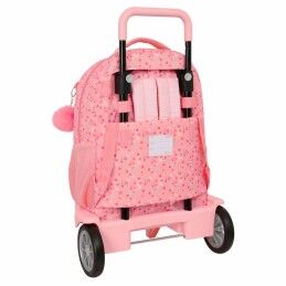 Moos|Mochila Escolar com Rodas Moos Passion Multicolor 33 x 45 x 22 cm