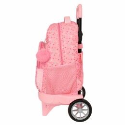 Moos|Mochila Escolar com Rodas Moos Passion Multicolor 33 x 45 x 22 cm