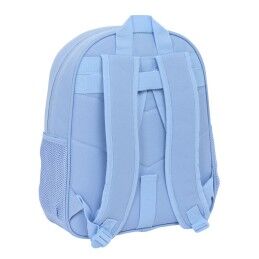 Smiley|Mochila Escolar Smiley Joyful Azul Multicolor 32 x 38 x 12 cm