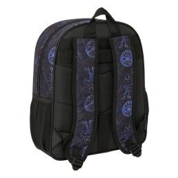 Spider-Man|Mochila Escolar Spider-Man Attack Preto 32 x 38 x 12 cm