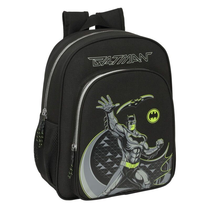 Batman|Mochila Escolar Batman Game over Preto 32 x 38 x 12 cm