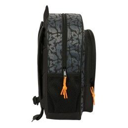 Naruto|Mochila Escolar Naruto Preto 32 x 38 x 12 cm