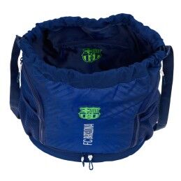 F.C. Barcelona|Saco Mochila com Cordas F.C. Barcelona Azul Marinho 35 x 40 x 1 cm
