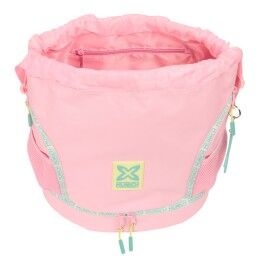 Munich|Saco Mochila com Cordas Munich Candy Cor de Rosa 35 x 40 x 1 cm