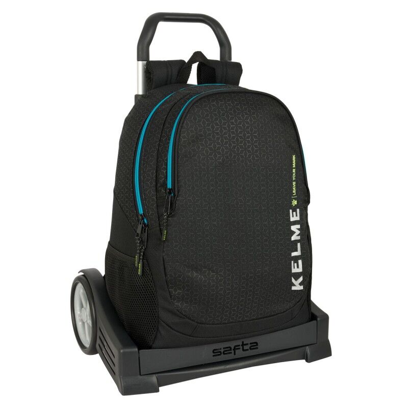 Kelme|Mochila Escolar com Rodas Kelme Iron Preto 32 x 44 x 16 cm Kelme|Mochila Escolar com Rodas Kelme Iron Preto 32 x 44 x 16 cm