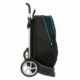 Kelme|Mochila Escolar com Rodas Kelme Iron Preto 32 x 44 x 16 cm