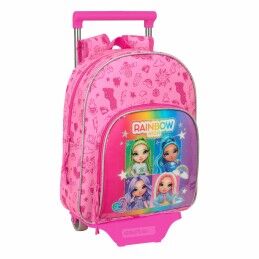 BlackFit8|Mochila Escolar com Rodas Evolution BlackFit8 Oxford Azul escuro (32 x 42 x 15 cm)