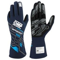 Sparco|Luvas Sparco Hipergrip+ Azul/Preto Tamanho 10