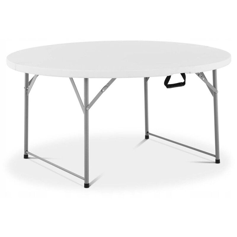Marbueno|Marbueno Mesa Plegável Resina Branca D.122x74 cm Catering, Praia e Camping 10530 Marbueno|Marbueno Mesa Plegável Resina Branca D.122x74 cm Catering, Praia e Camping 10530