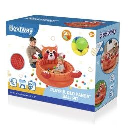 Bestway|Bestway Piscina de Bolas Inflável Panda 107x94x58 cm +2 Anos Interior e Jardim 52702